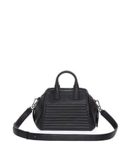 MANDARINA DUCK I-CON Bolso de bolos de cuero negro - Bolsos Mujer - 3