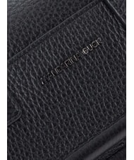 MANDARINA DUCK I-CON Bolso de bolos de cuero negro - Bolsos Mujer - 4