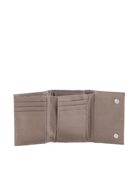 MD20 Cartera compacta gris pardo - Carteras Mujer