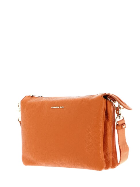 MELLOW LEATHER Bolso de piel con dos compartimentos mermelada - Bolsos Mujer