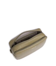 MANDARINA DUCK MELLOW LEATHER Bolsa de cuero para cámara áloe - Bolsos Mujer - 4