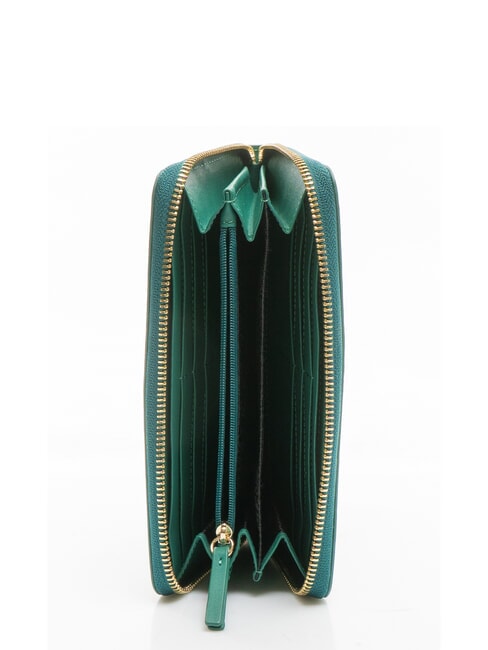 LETTERING Cartera con RFID bosque - Carteras Mujer