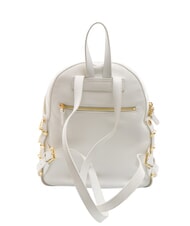 BRACCIALINI NORA Mochila de cuero con cadenas blanco - Bolsos Mujer - 4