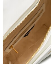 BRACCIALINI HELLEN Bolso maletín de piel con hebilla blanco - Bolsos Mujer - 5