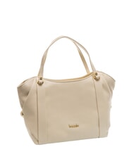 BRACCIALINI NAOMI Bolso de hombro de piel beige - Bolsos Mujer - 2