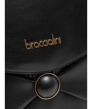 BRACCIALINI NAOMI Bolso de cuero tipo cartera negro - Bolsos Mujer - 3