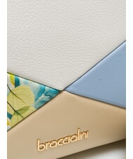 BRACCIALINI NICOLE Bolso de hombro de piel con patchwork multi - Bolsos Mujer - 3