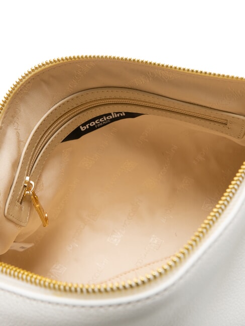 NICOLE Bolso de hombro de piel con patchwork multi - Bolsos Mujer