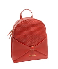 BRACCIALINI NAOMI Mochila redonda de cuero rojo - Bolsos Mujer - 3