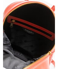 BRACCIALINI NAOMI Mochila redonda de cuero rojo - Bolsos Mujer - 5