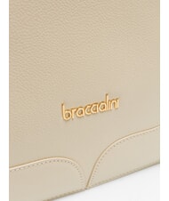 BRACCIALINI HELLEN Bolsa de compras de cuero beige - Bolsos Mujer - 3