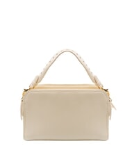 BRACCIALINI GISELLE Bolso de hombro con logo y tachuelas beige - Bolsos Mujer - 3