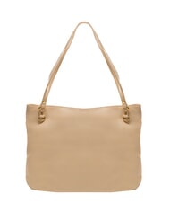 BRACCIALINI NAOMI Bolso bandolera de piel con cadena beige - Bolsos Mujer - 4
