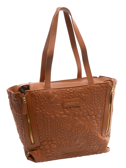 GINGER Bolso de compras de hombro marrón - Bolsos Mujer