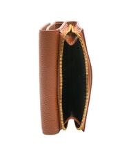 BRACCIALINI BASIC Cartera mediana de cuero marrón - Carteras Mujer - 4