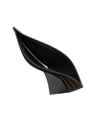 BRACCIALINI BASIC Tarjetero de cuero negro - Carteras Mujer - 3