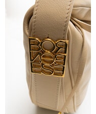BORBONESE NUEVE  Bolso de hombro, de piel arena - Bolsos Mujer - 5