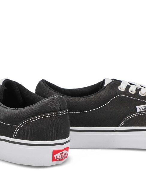 DOHENY Zapatillas de lona blanco negro - Zapatos Hombre