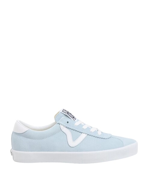 SPORT LOW  Zapatillas de cuero azul bebé/blanco - Zapatos unisex
