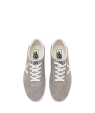 VANS SPORT LOW  Zapatillas de cuero Caqui/Blanco - Zapatos unisex - 4