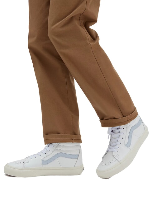 SK8-HI  Zapatillas de cuero cuero premium azul halógeno - Zapatos unisex