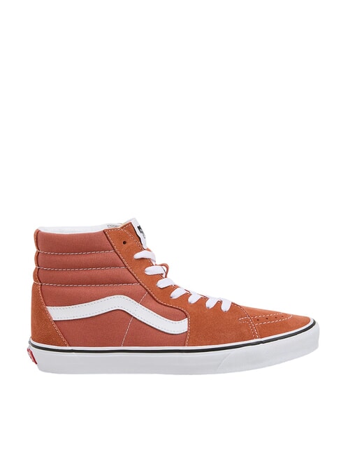 SK8-HI  Zapatillas de cuero teoría del color castaño rojizo - Zapatos unisex