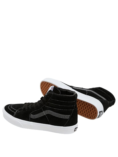 SK8-HI  Zapatillas de cuero cerdo de gamuza negra - Zapatos unisex