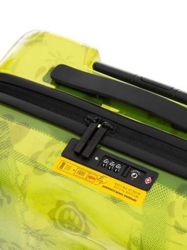 SHARE x BARROW Carro de equipaje de mano transparente amarillo claro - Equipaje de mano