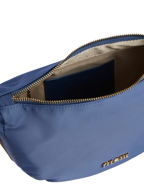 NYLON ECO VIBE Bolso peque&ntilde;o en forma de media luna mezclilla - Bolsos Mujer