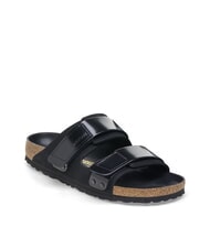 BIRKENSTOCK UJI Sandalia tipo zapatilla de cuero negro - Zapatos Mujer - 3