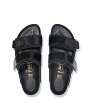 BIRKENSTOCK UJI Sandalia tipo zapatilla de cuero negro - Zapatos Mujer - 4