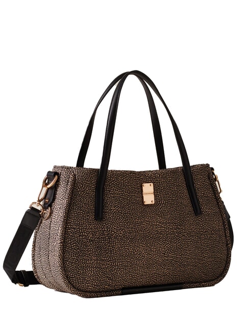 CAHIER  Bolso bandolera con correa para el hombro OP / NATURAL / NEGRO - Bolsos Mujer