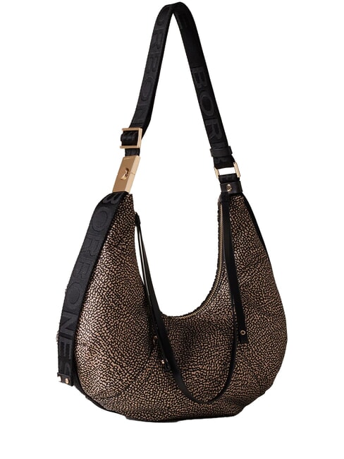 FOLD  Bolso de hombro suave OP / NATURAL / NEGRO - Bolsos Mujer