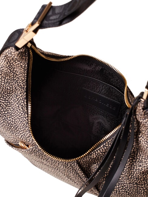 FOLD  Bolso de hombro suave OP / NATURAL / NEGRO - Bolsos Mujer