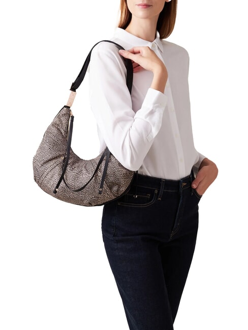 FOLD  Bolso de hombro suave OP / NATURAL / NEGRO - Bolsos Mujer