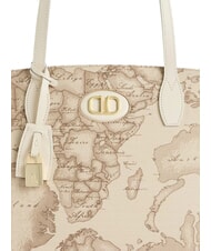 ALVIERO MARTINI PRIMA CLASSE SAND SAFARI GEO Bolso de compras de hombro rafia - Bolsos Mujer - 3