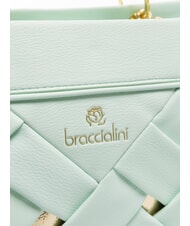 BRACCIALINI ICONS Bolso tejido con doble asa celestial - Bolsos Mujer - 3