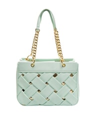 BRACCIALINI ICONS Bolso tejido con doble asa celestial - Bolsos Mujer - 4