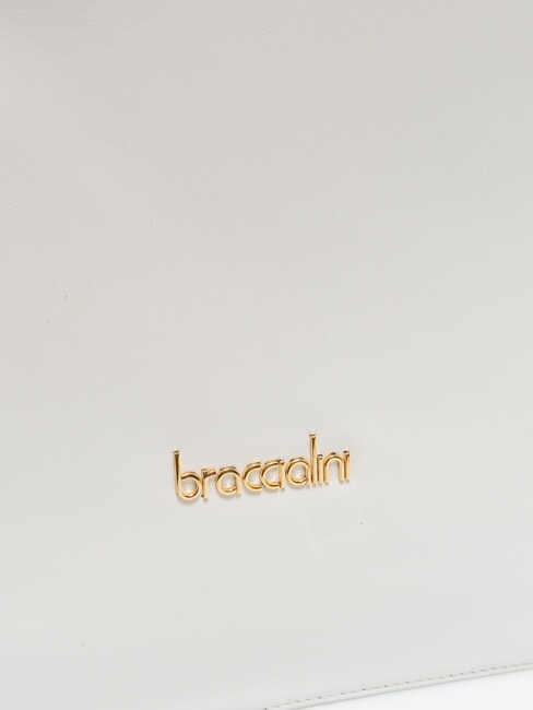 GRETA Bolso de cuero tipo cartera blanco - Bolsos Mujer