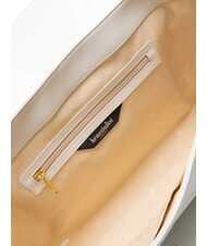 BRACCIALINI GRETA Bolso maletín de piel con bandolera blanco - Bolsos Mujer - 5