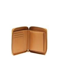 PINKO TAYLOR Quilted Cartera con cremallera alrededor turrón-oro antiguo - Carteras Mujer - 2