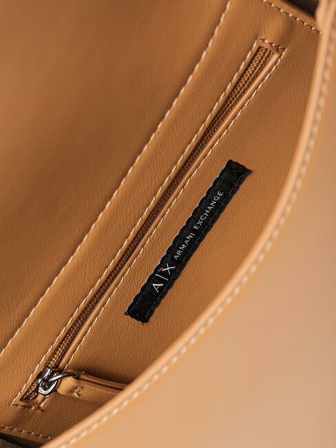 ARTEMIDE  Mini bolso de mano, con bandolera rosa camello - Bolsos Mujer