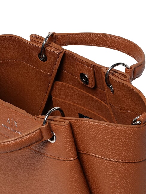 WAVE Bolso de mano con bandolera whisky - Bolsos Mujer