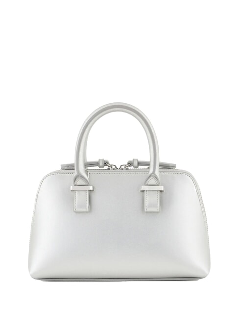 MEGAN Bolso de mano, con bandolera plata - Bolsos Mujer