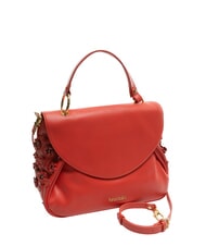 BRACCIALINI SOFIA Bolso de piel con pequeñas flores rojo - Bolsos Mujer - 2
