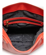 BRACCIALINI SOFIA Bolso de piel con pequeñas flores rojo - Bolsos Mujer - 6