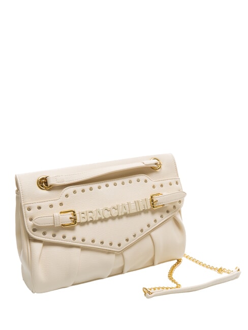 GISELLE Bolso convertible con solapa beige - Bolsos Mujer