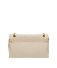 BRACCIALINI GISELLE Bolso convertible con solapa beige - Bolsos Mujer - 4
