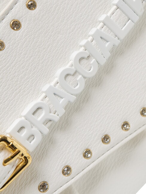 GISELLE Bolso convertible con solapa blanco - Bolsos Mujer