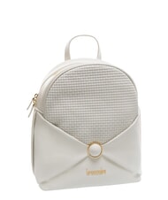 BRACCIALINI NAOMI Mochila redonda de cuero blanco - Bolsos Mujer - 4
